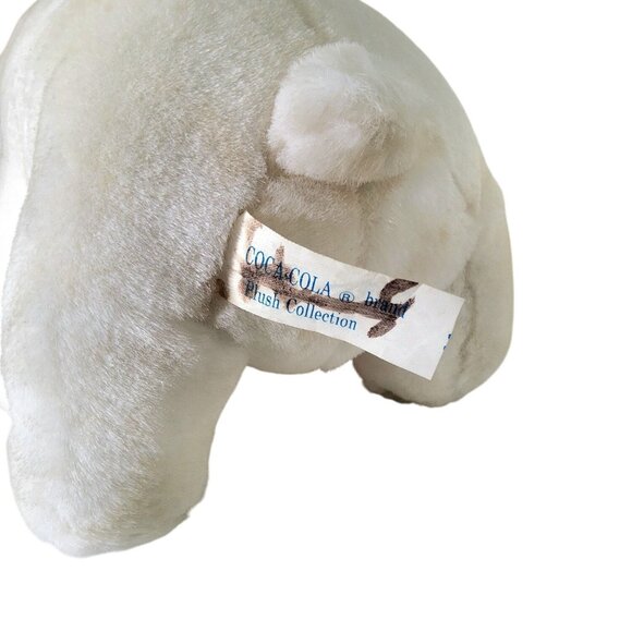 Vintage 1993 Coca-Cola Plush Bear W/Heart and Coke in Paws - Picture 5 of 5